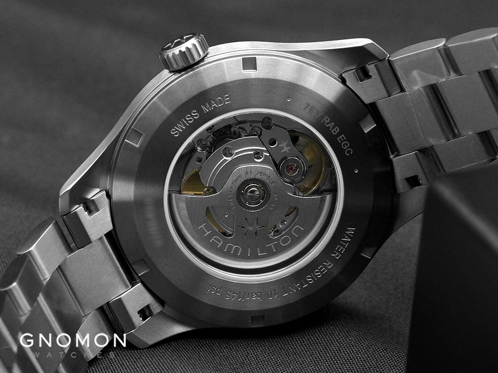 Khaki Field Titanium Auto 42 Blue - Bracelet Ref. H70545140