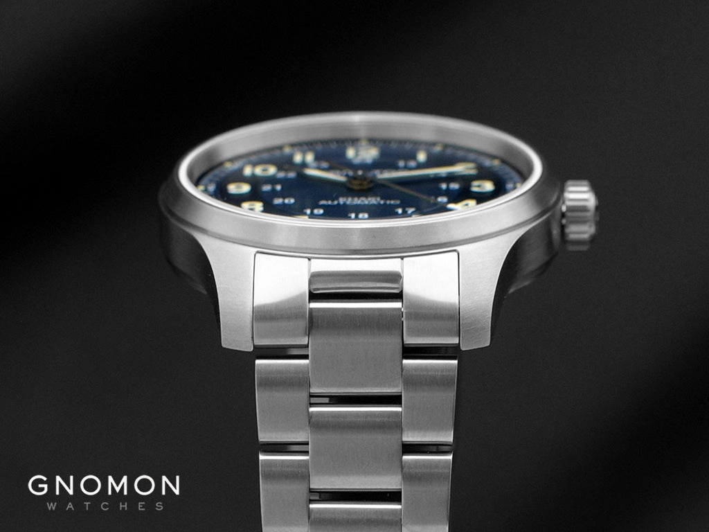 Khaki Field Titanium Auto 42 Blue - Bracelet Ref. H70545140
