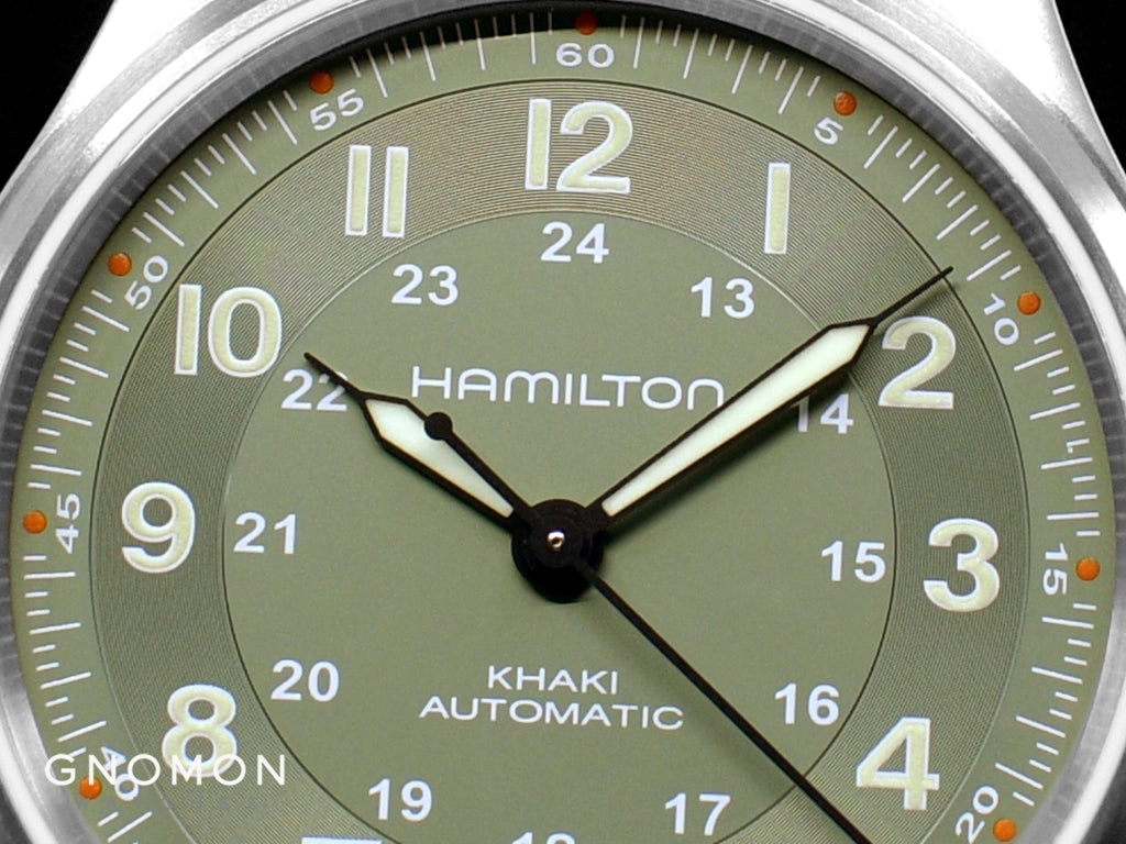 Khaki Field Titanium Auto 42 Green Ref. H70545560