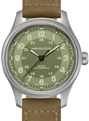 Khaki Field Titanium Auto 42 Green Ref. H70545560