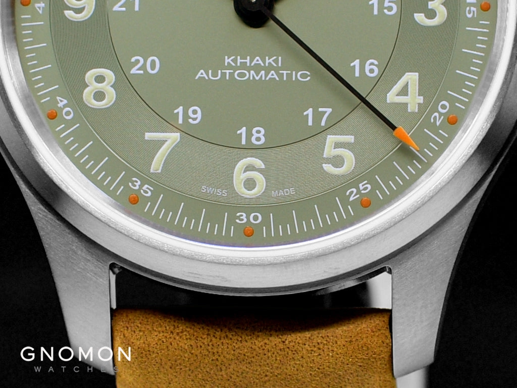 Khaki Field Titanium Auto 42 Green Ref. H70545560