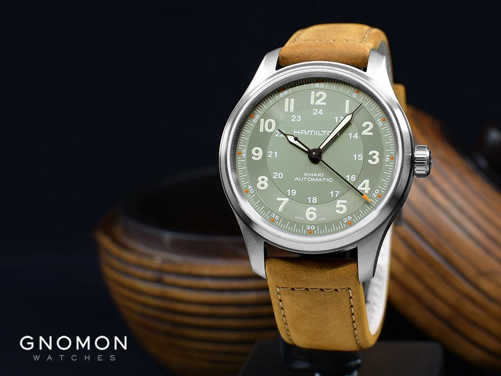 Khaki Field Titanium Auto 42 Green Ref. H70545560