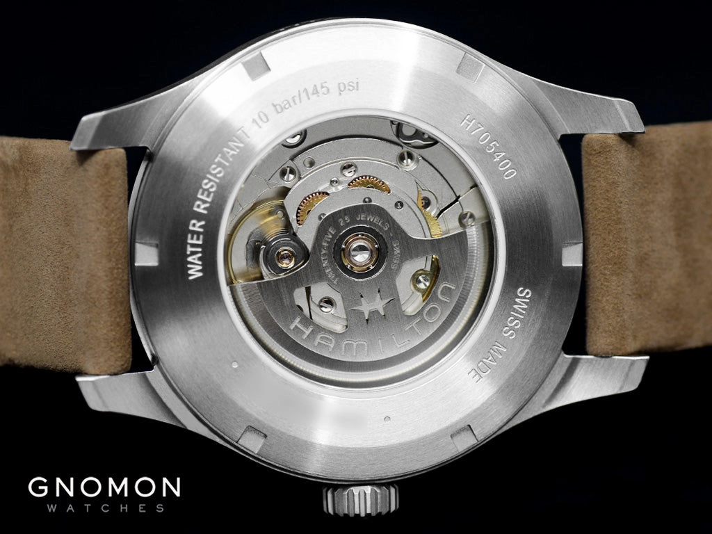 Khaki Field Titanium Auto 42 Silver Ref. H70545550