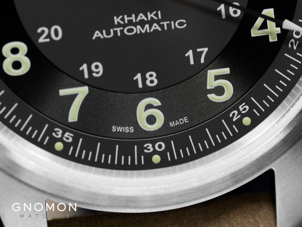 Khaki Field Titanium Auto 42 Silver Ref. H70545550