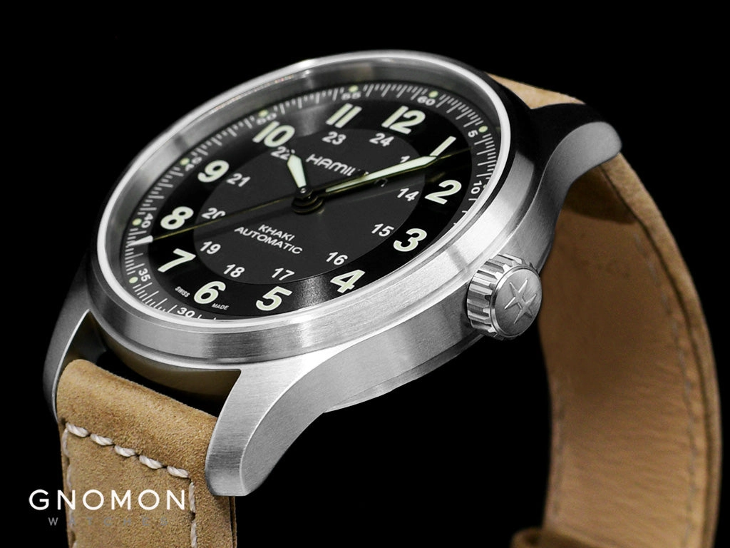 Khaki Field Titanium Auto 42 Silver Ref. H70545550
