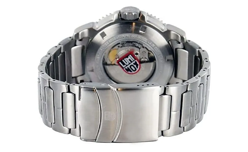 Luminox Modern Mariner Automatic Stainless Steel Black Dial Day/Date Divers Mens Watch XS.6502.NV