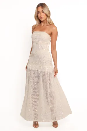 Marlowe Maxi Dress - Cream