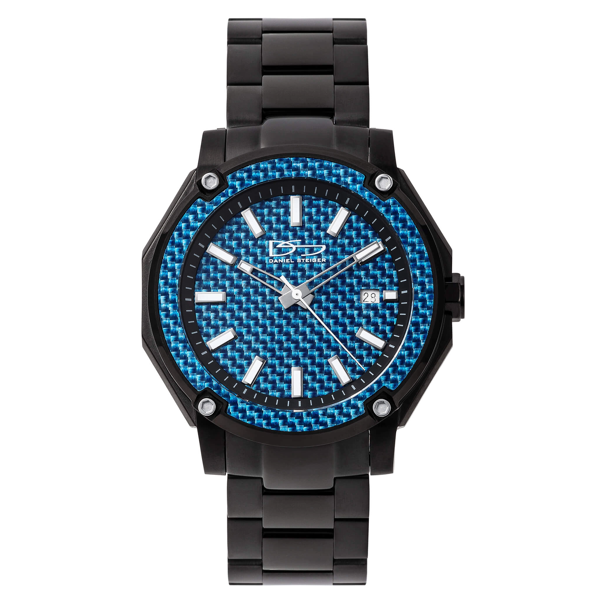 Matrix Carbon Fiber Blue Men's Watch