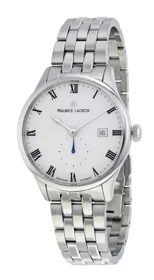 Maurice Lacroix Masterpiece Small Second Automatic Steel Mens Watch Date MP6907-SS002-112-1