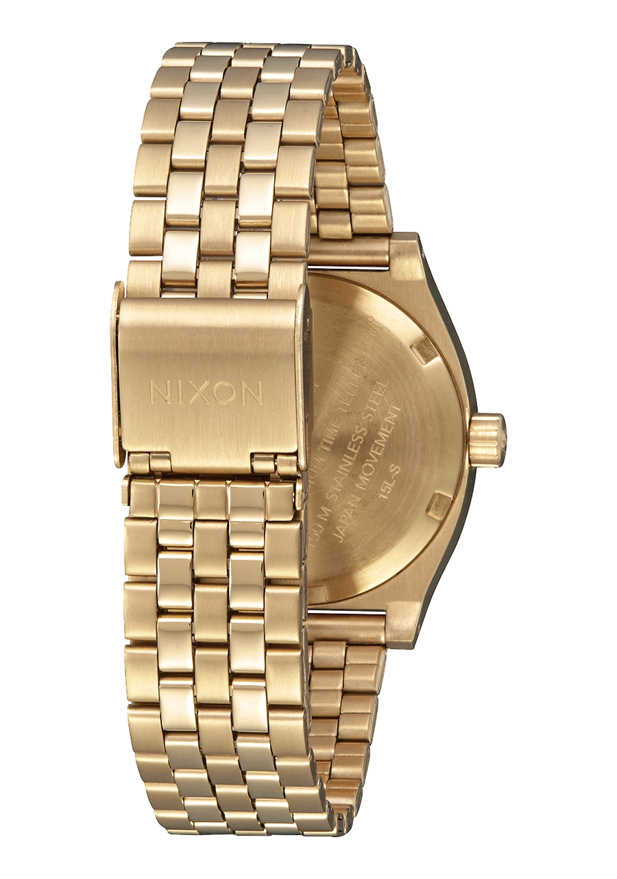 Medium Time Teller - Light Gold / Turquoise