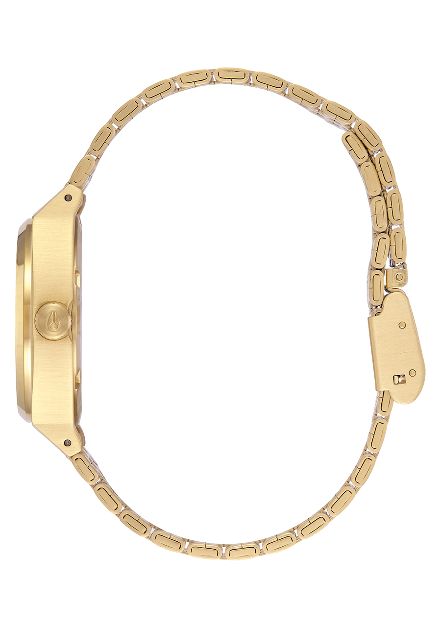 Medium Time Teller - Light Gold / Turquoise