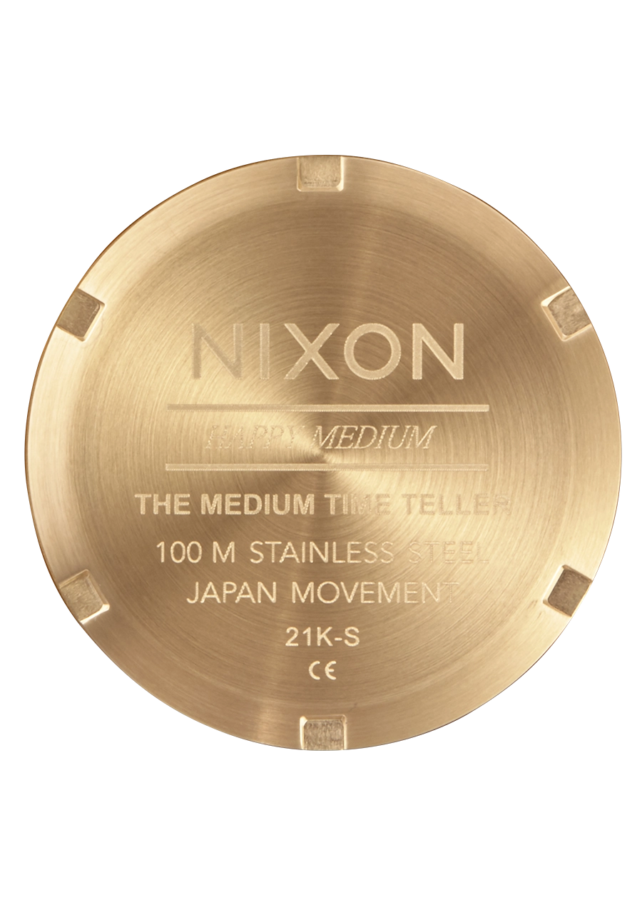 Medium Time Teller - Light Gold / Vintage White