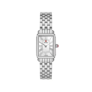 Michele Deco Park Stainless Steel Watch