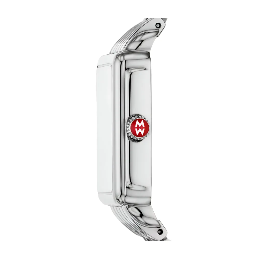 Michele Deco Park Stainless Steel Watch