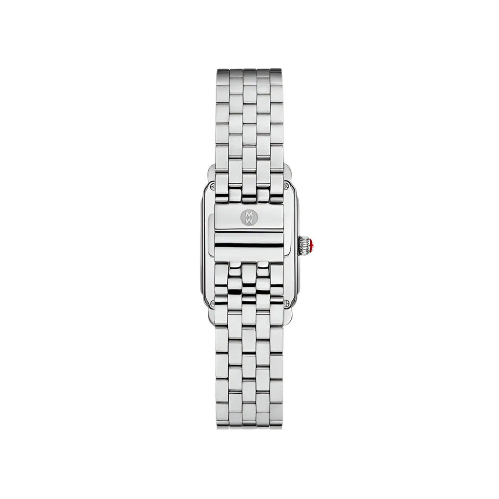 Michele Deco Park Stainless Steel Watch