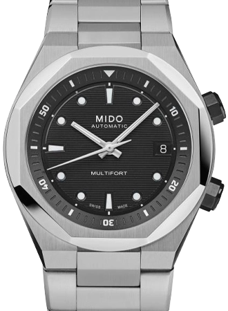 Multifort 8 Two Crowns Black Ref. M047.507.11.051.00
