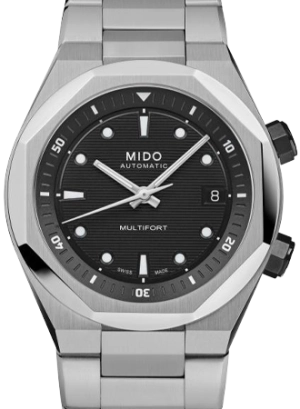 Multifort 8 Two Crowns Black Ref. M047.507.11.051.00