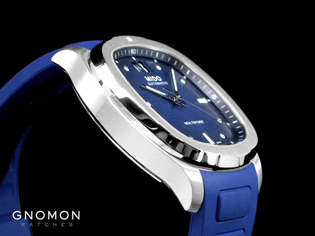 Multifort TV Big Date Blue - Rubber Ref. M049.526.17.041.00