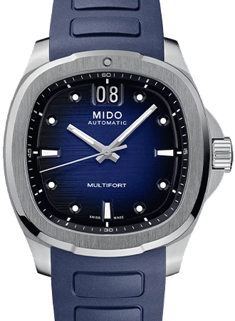 Multifort TV Big Date Blue - Rubber Ref. M049.526.17.041.00