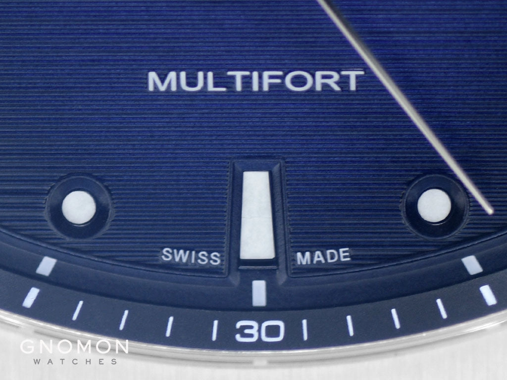 Multifort TV Big Date Blue - Rubber Ref. M049.526.17.041.00
