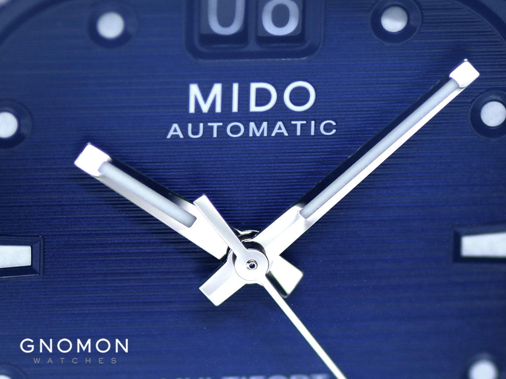 Multifort TV Big Date Blue - Rubber Ref. M049.526.17.041.00