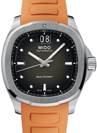 Multifort TV Big Date Grey - Rubber Ref. M049.526.17.081.00
