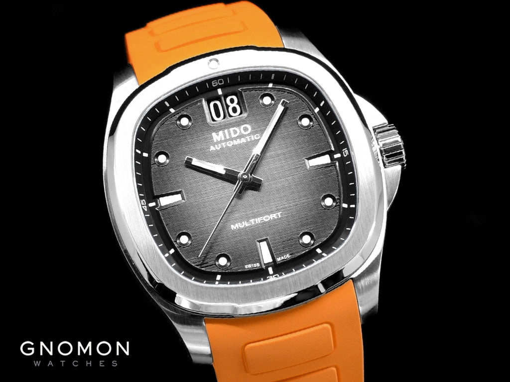 Multifort TV Big Date Grey - Rubber Ref. M049.526.17.081.00