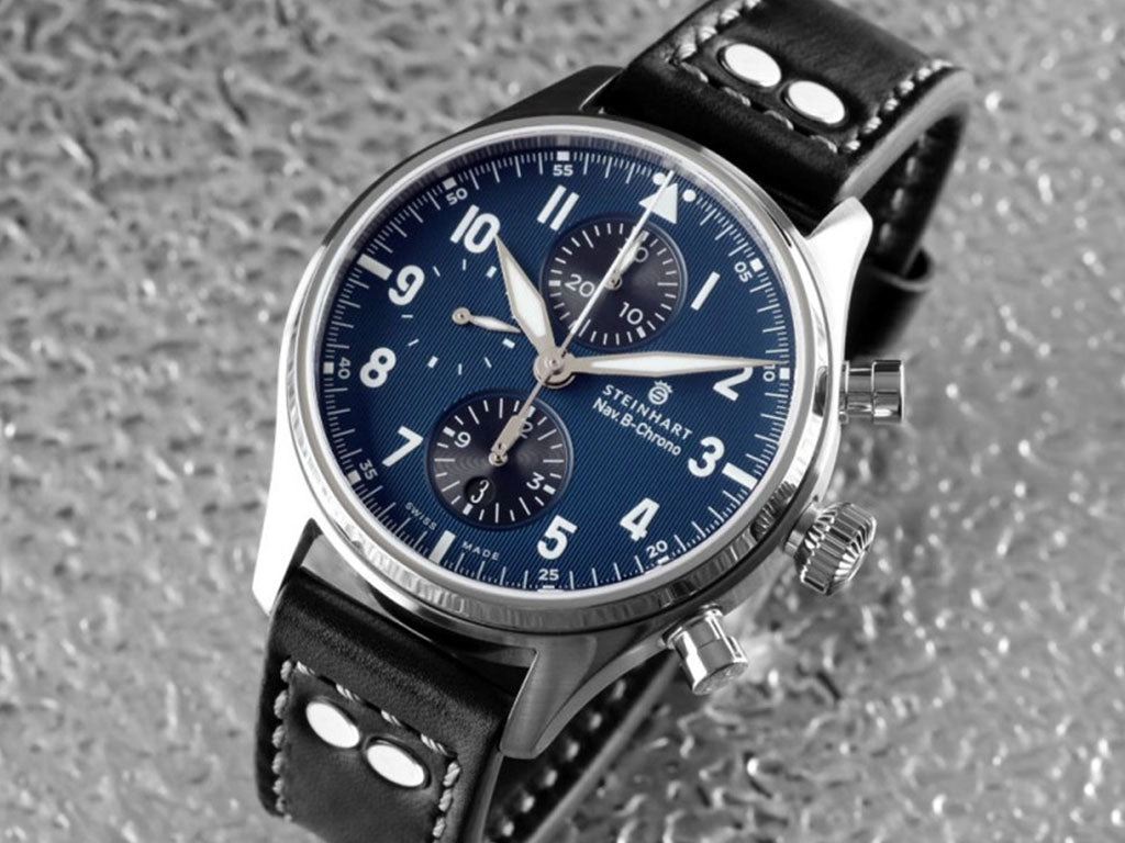 Nav B-Chrono 42 Classic A-Type Blue