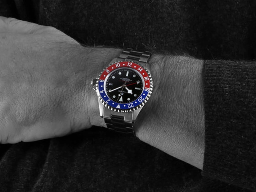 Ocean 3 GMT Blue/Red Ceramic