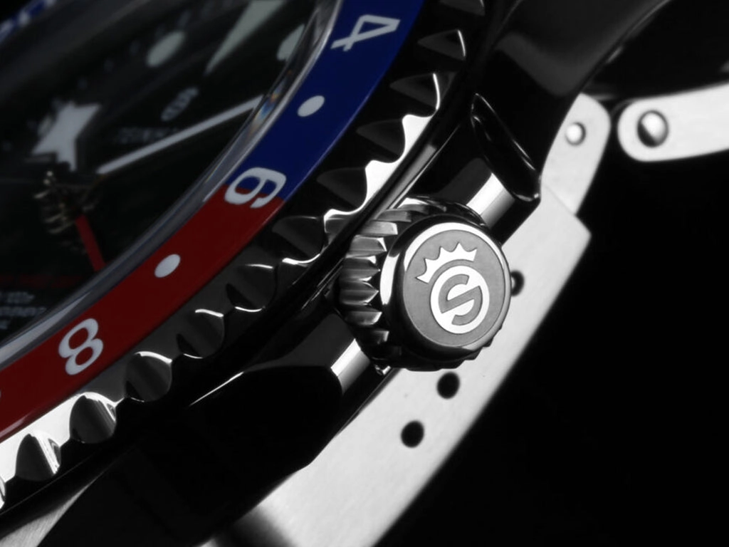 Ocean 3 GMT Blue/Red Ceramic