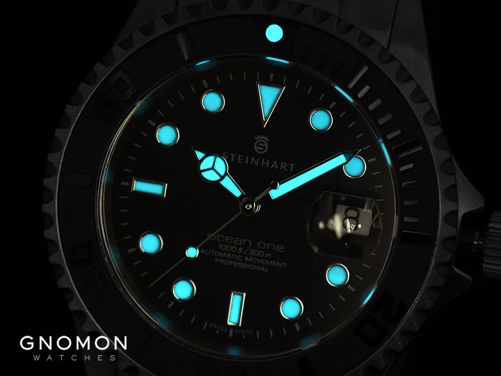 Ocean One Black Ceramic for Gnomon