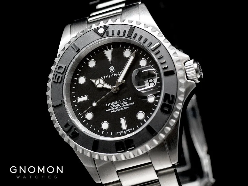 Ocean One Black Ceramic for Gnomon