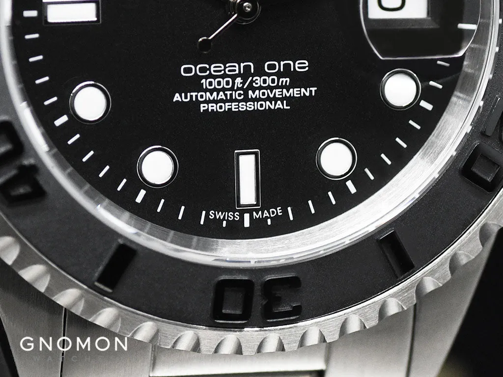 Ocean One Black Ceramic for Gnomon