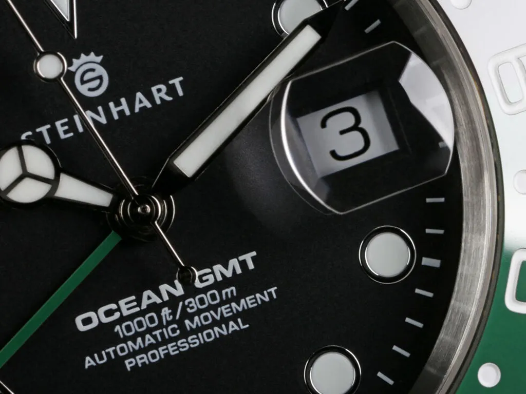 Ocean One GMT Black/Green Ceramic