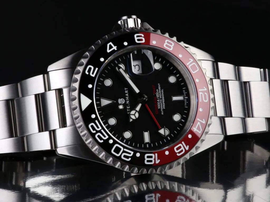 Ocean One GMT Black/Red Ceramic