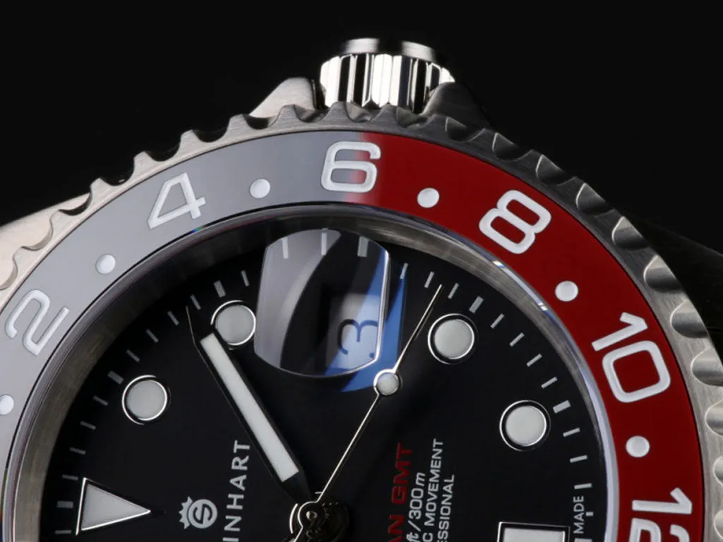 Ocean One GMT Black/Red Ceramic