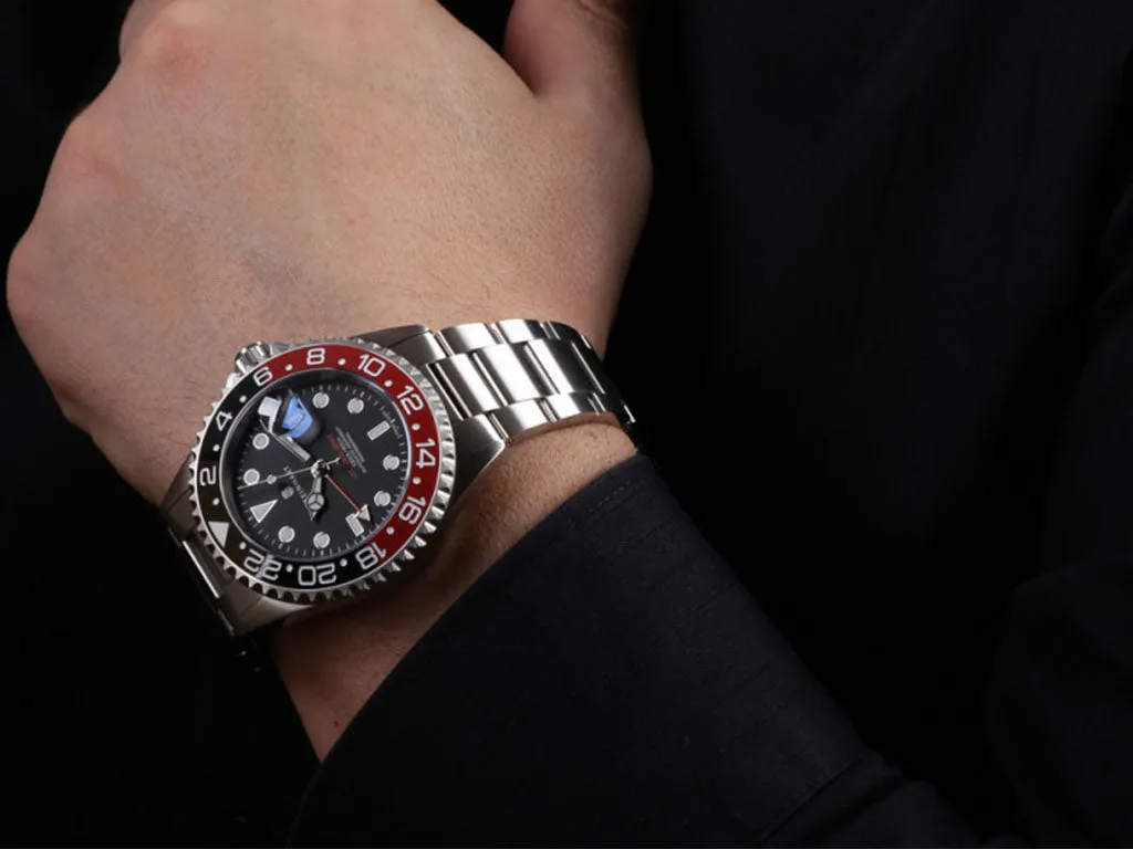 Ocean One GMT Black/Red Ceramic