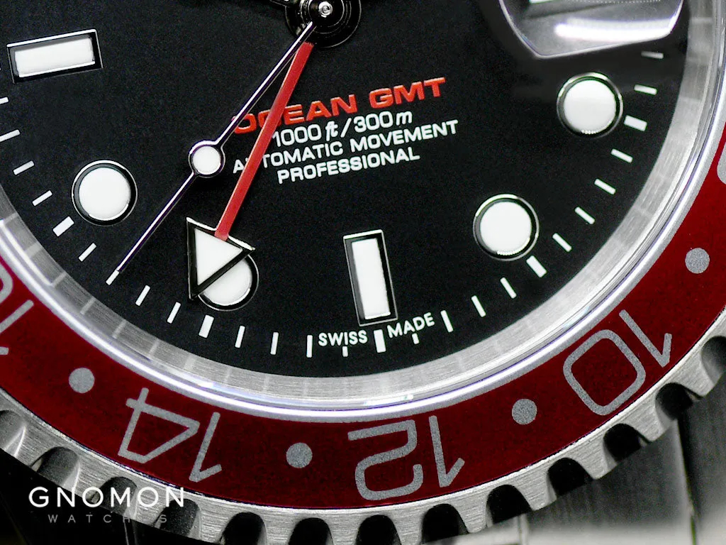 Ocean One GMT Black/Red - Jubilee Bracelet