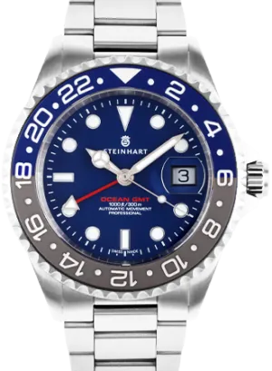 Ocean One GMT Blue/Grey Ceramic