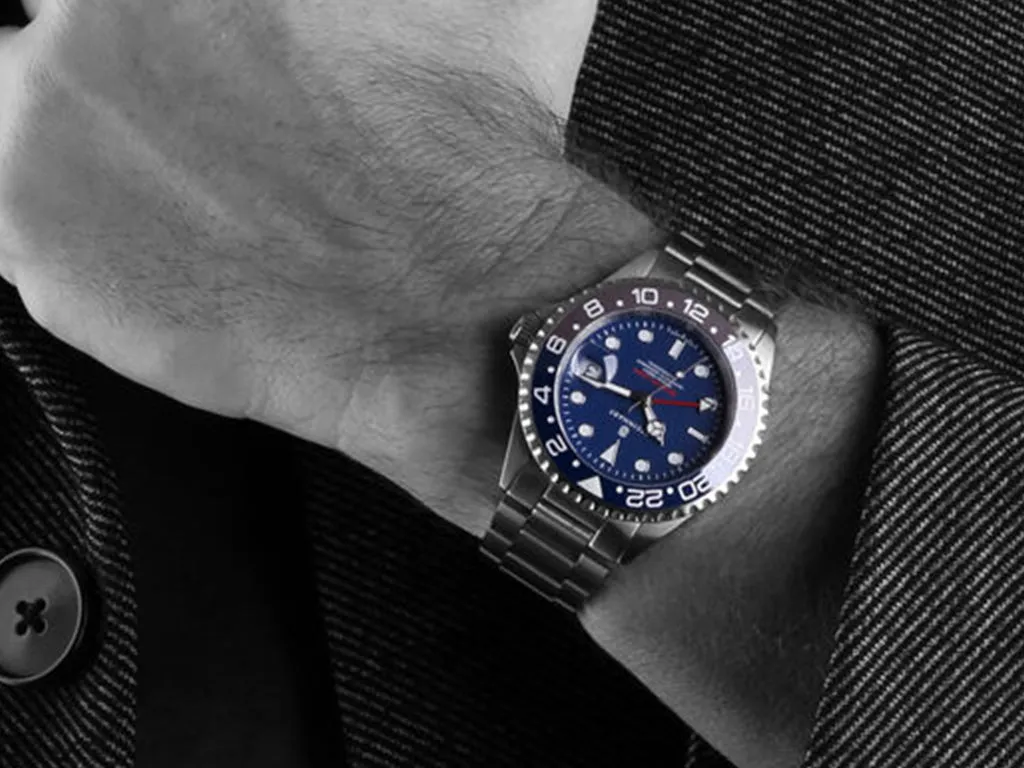 Ocean One GMT Blue/Grey Ceramic