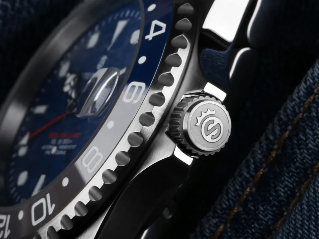 Ocean One GMT Blue/Grey Ceramic