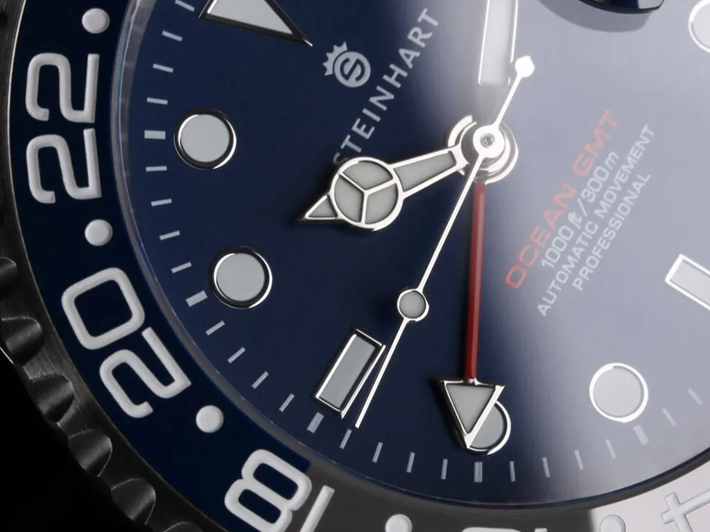 Ocean One GMT Blue/Grey Ceramic