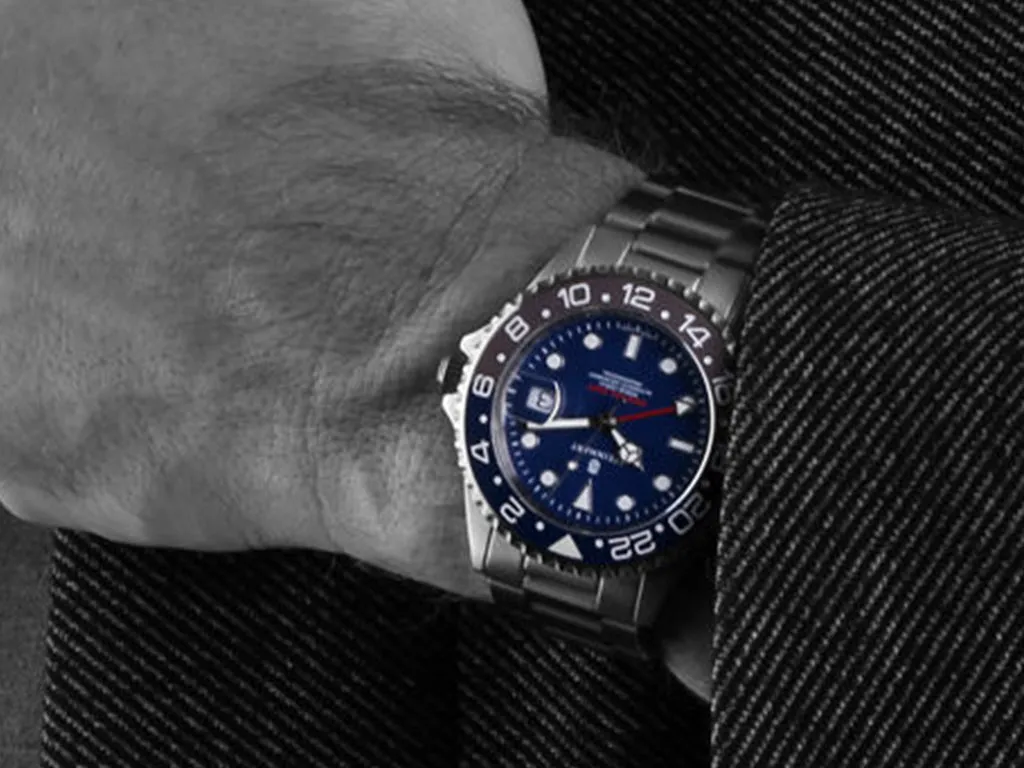 Ocean One GMT Blue/Grey Ceramic