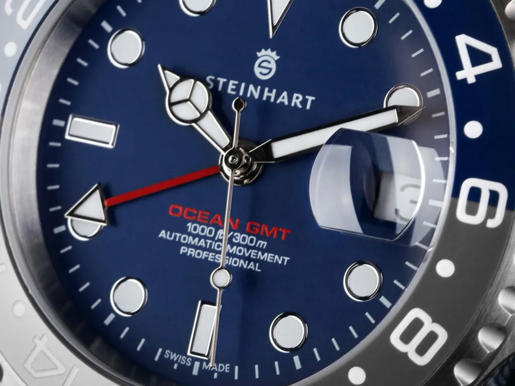 Ocean One GMT Blue/Grey Ceramic