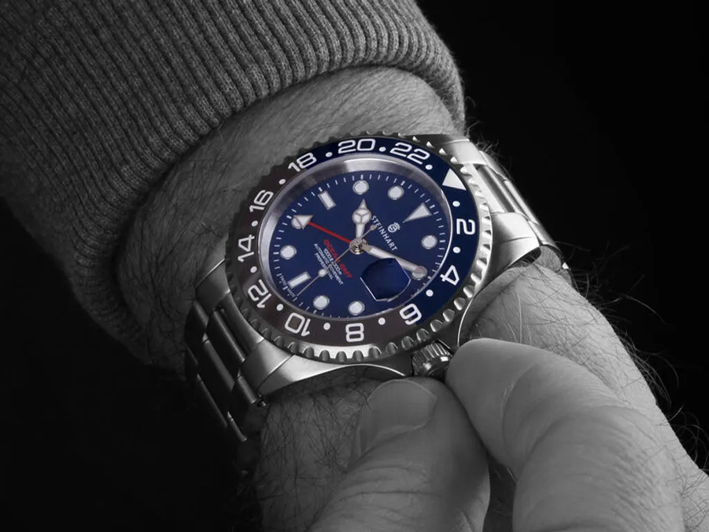 Ocean One GMT Blue/Grey Ceramic