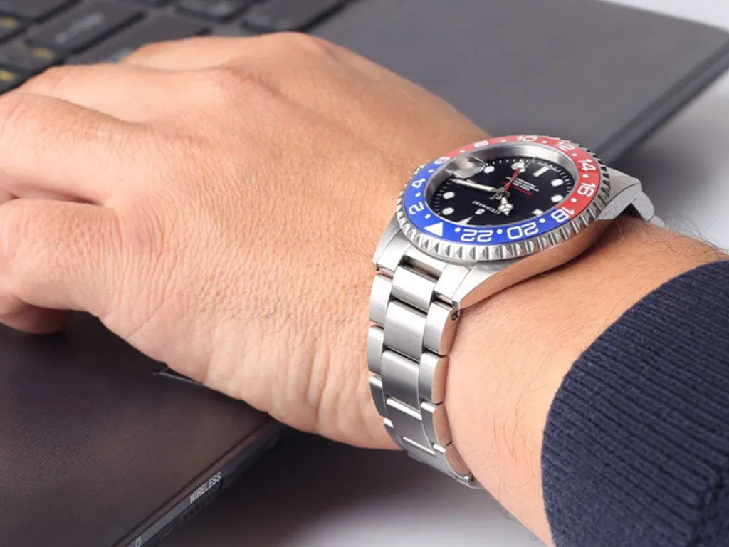 Ocean One GMT Blue/Red Ceramic