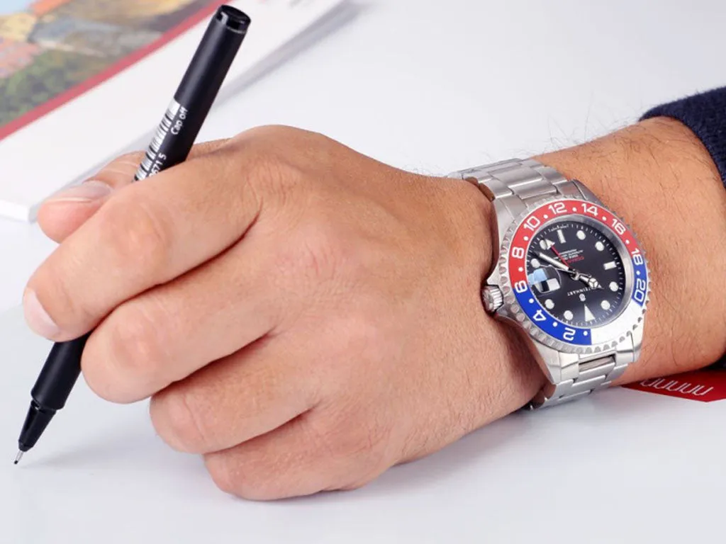 Ocean One GMT Blue/Red Ceramic