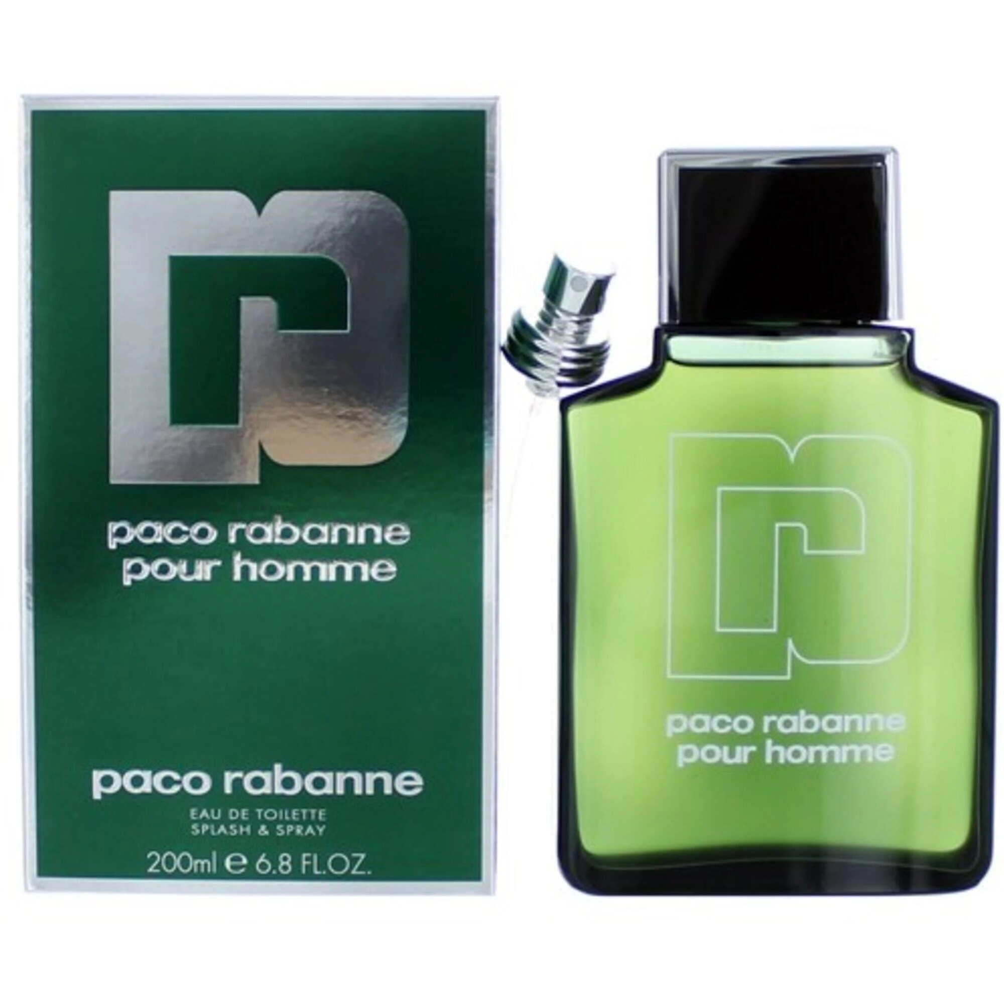 Paco Rabanne Men's EDT Splash or Spray - Paco Rabanne Pour Homme, 6.7 oz