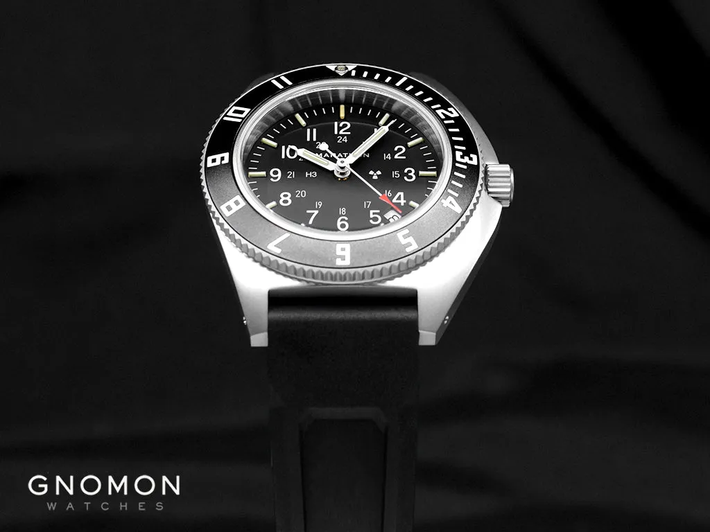 Pilot’s Navigator Stainless Steel NGM - 3-Piece Rubber Strap Kit Ref. WW194013SS-0130