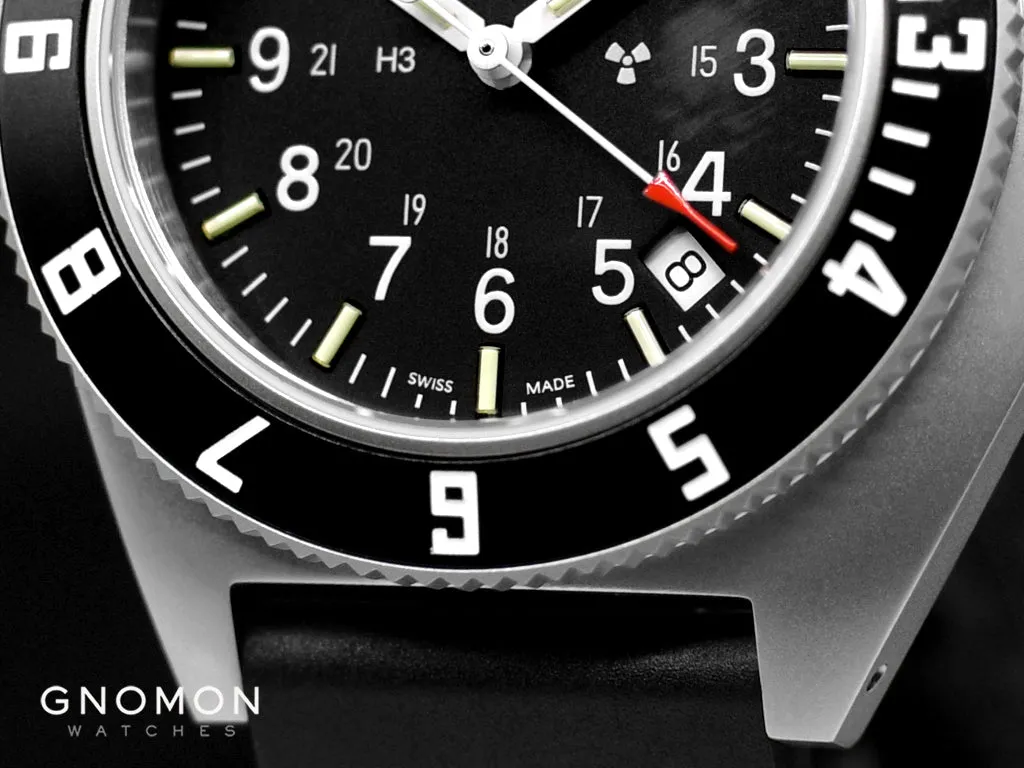 Pilot’s Navigator Stainless Steel NGM - 3-Piece Rubber Strap Kit Ref. WW194013SS-0130